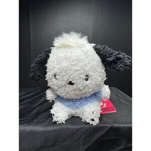 Pochacco Fuzzy Plush from Round 1 - NWT